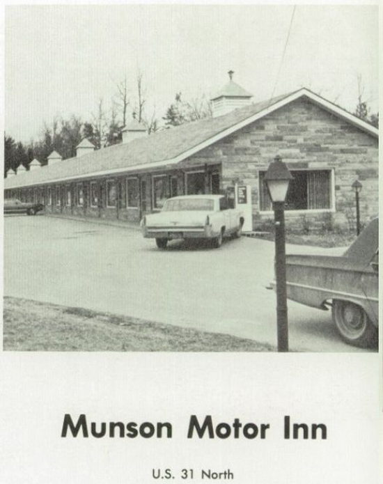 Munson Motor Inn - 1972 Yearbook Ad